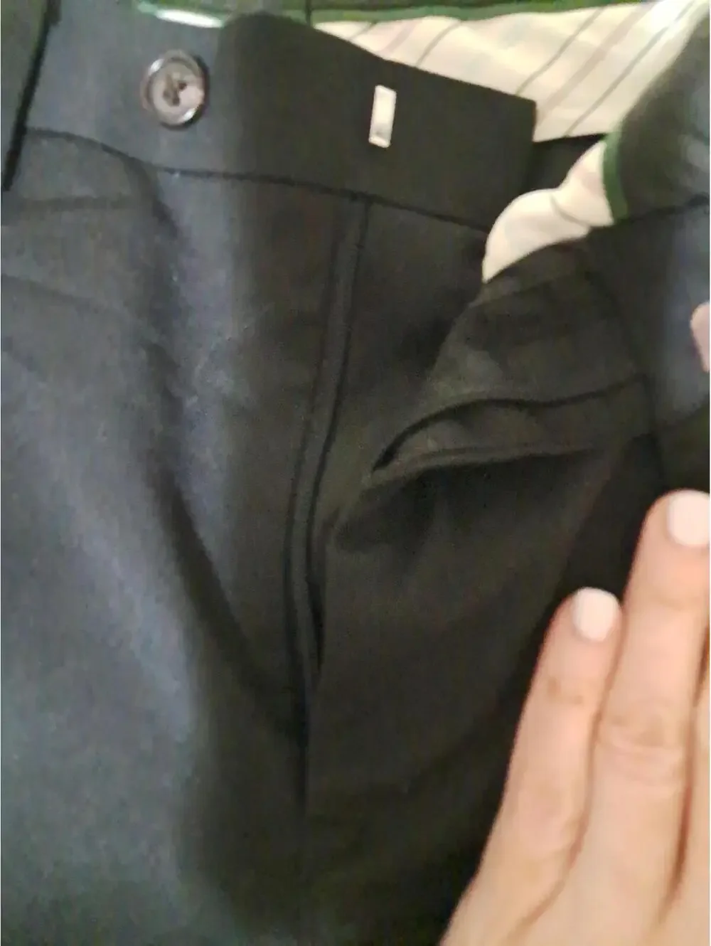 Polo‎ Ralph Lauren boys Size 12r Black Chino Pants Slacks, Dress Clasp